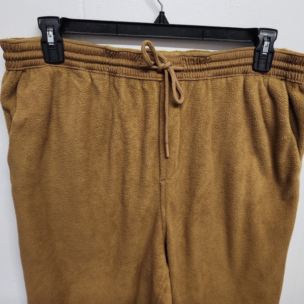 Amazon Essentials Pants Mens Large Fleece Joggers Drawstring Elastic Waist Pocke - Picture 2 of 9
